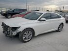 2020 Honda Accord Lx White vin: 1HGCV1F19LA092987