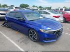 2021 Honda Accord Sport Blue vin: 1HGCV1F30MA065809