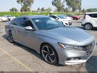 2020 Honda Accord Sport Серебряный vin: 1HGCV1F34LA018085