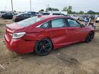 2018 Honda Accord Sport Красный vin: 1HGCV1F38JA217735