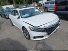 2018 Honda Accord Ex-l White vin: 1HGCV1F51JA014512