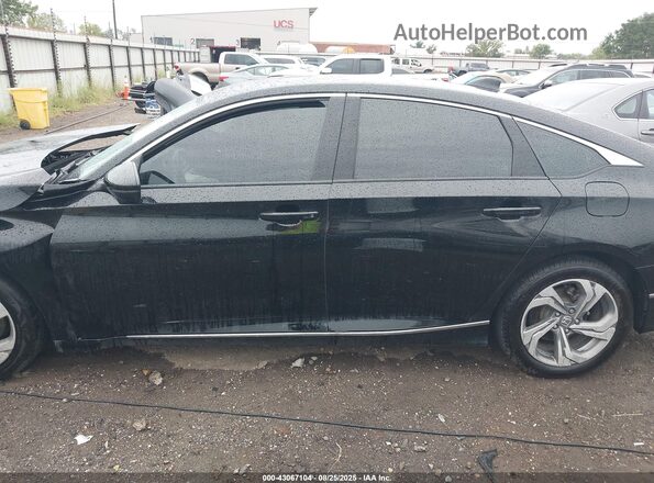 1HGCV1F54JA156885 2018 HONDA ACCORD Черный Панорамный вид салона 360°