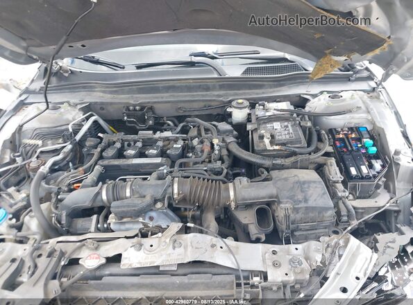 1HGCV1F57JA086766 2018 HONDA ACCORD Серебряный Вид сзади