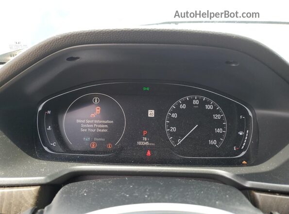 1HGCV1F58JA168912 2018 HONDA ACCORD Черный Вид щитка приборов