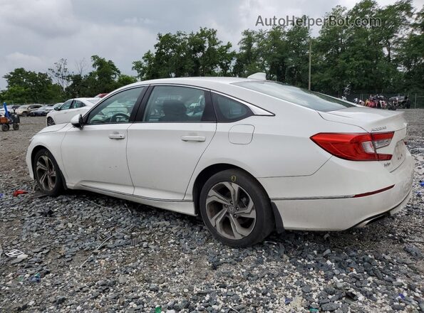 1HGCV2F56JA013314 2018 HONDA ACCORD Белый Задняя левая четверть