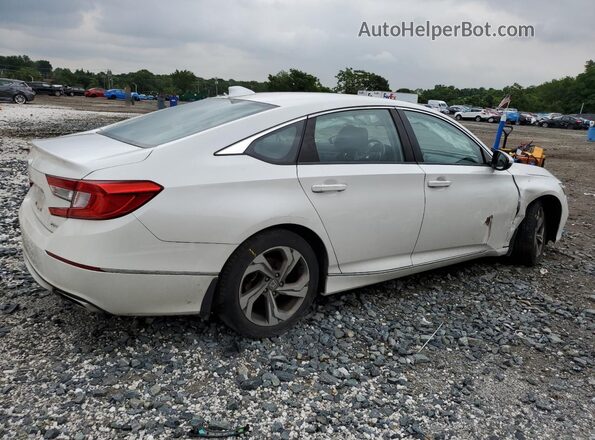1HGCV2F56JA013314 2018 HONDA ACCORD Белый Задняя правая четверть