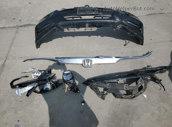 1HGCV2F96JA023666 2018 HONDA ACCORD Black Շարժիչի բաժամունքի տեսք