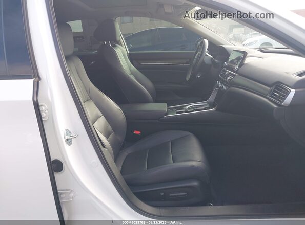 1HGCV2F98MA000023 2021 HONDA ACCORD White Widok wnętrza z przodu