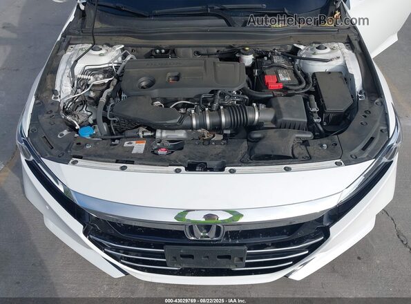 1HGCV2F98MA000023 2021 HONDA ACCORD White Widok z tyłu