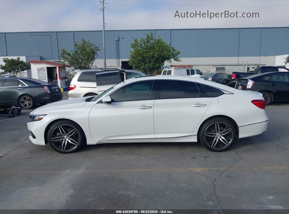 1HGCV2F98MA000023 2021 HONDA ACCORD White Widok wnętrza 360 stopni