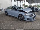 2022 Honda Accord Hybrid Sport Light Blue vin: 1HGCV3F23NA004099