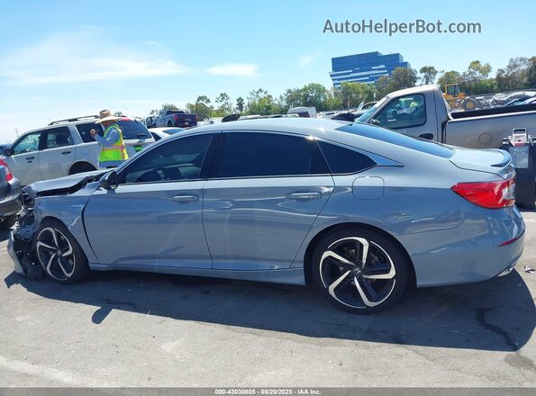 1HGCV3F29NA018721 2022 HONDA ACCORD Light Blue Панорамный вид салона 360°