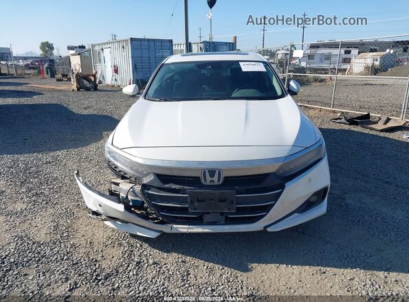 1HGCV3F58MA012725 2021 HONDA ACCORD White Սարքավորումների վահանակի տեսք