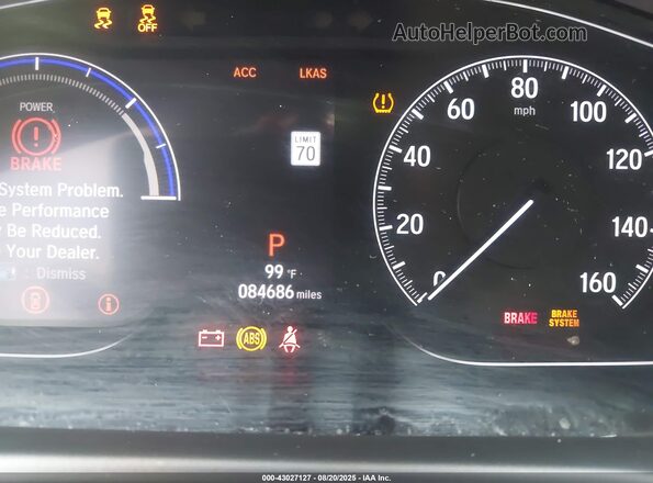 1HGCV3F59JA007920 2018 HONDA ACCORD HYBRID Серебряный 