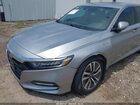 2018 Honda Accord Hybrid Ex-l Серебряный vin: 1HGCV3F59JA007920