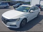 2018 Honda Accord Hybrid Touring Белый vin: 1HGCV3F91JA005999