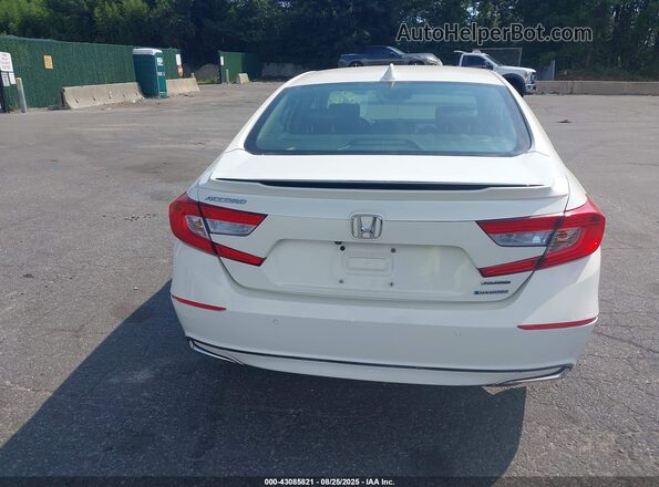 1HGCV3F91JA005999 2018 HONDA ACCORD HYBRID Белый 