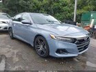 2022 Honda Accord Hybrid Touring Light Blue vin: 1HGCV3F93NA003113