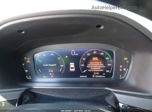 1HGCY2F58RA061884 2024 HONDA ACCORD HYBRID Синий Вид задних сидений