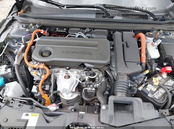 1HGCY2F61RA093004 2024 HONDA ACCORD HYBRID Серый Вид сзади