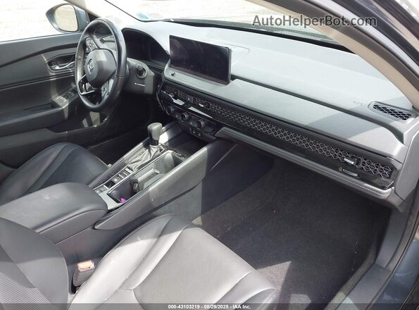 1HGCY2F61RA093004 2024 HONDA ACCORD HYBRID Серый Вид салона спереди