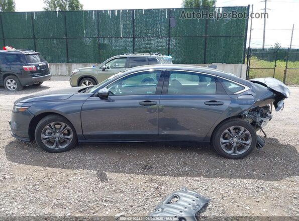 1HGCY2F61RA093004 2024 HONDA ACCORD HYBRID Серый Панорамный вид салона 360°