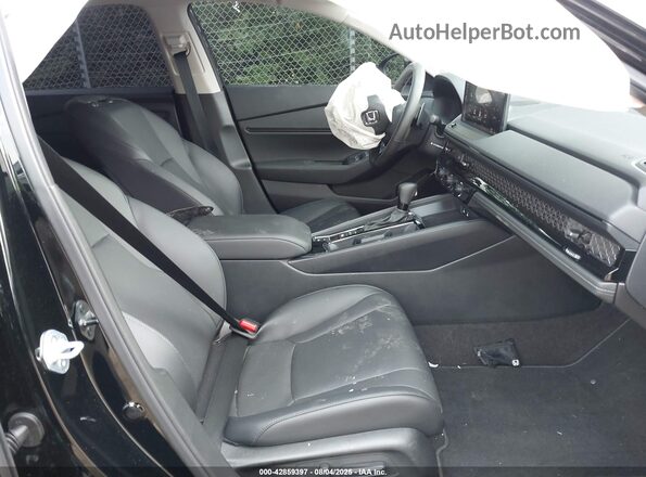 1HGCY2F65SA045074 2025 HONDA ACCORD Черный Вид салона спереди