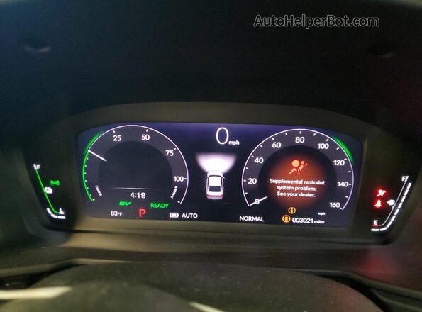 1HGCY2F66SA026940 2025 HONDA ACCORD Синий Вид щитка приборов