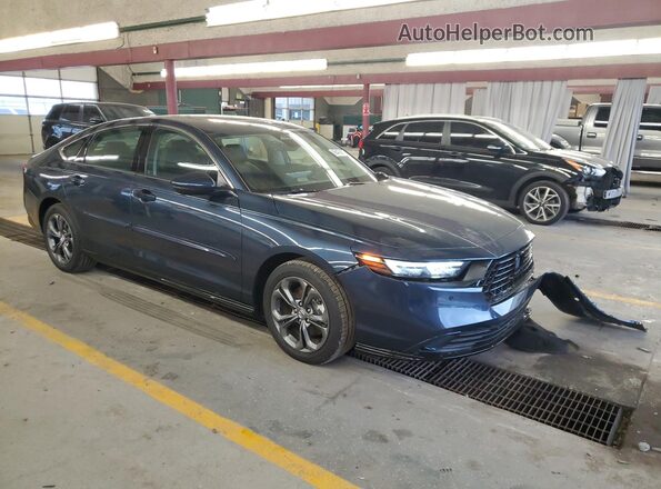 1HGCY2F66SA026940 2025 HONDA ACCORD Синий Передняя правая четверть