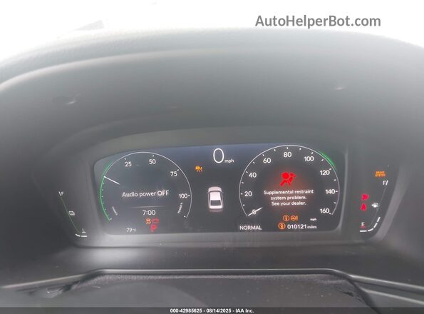 1HGCY2F68SA033369 2025 HONDA ACCORD Gray უკანა სავარძლების ხედი