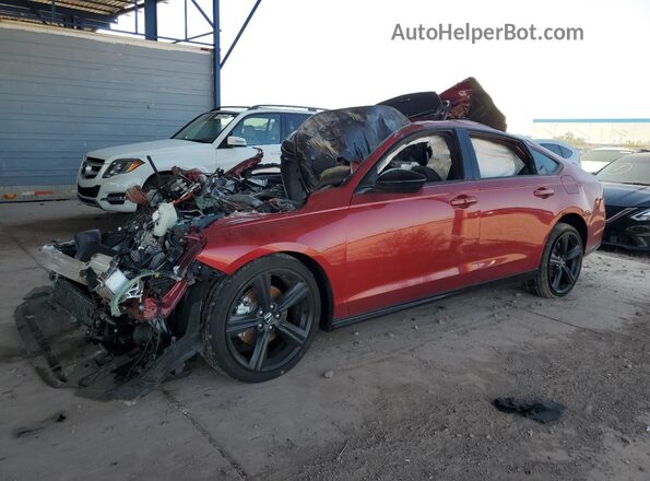 1HGCY2F79SA036953 2025 HONDA ACCORD Red Przód lewy