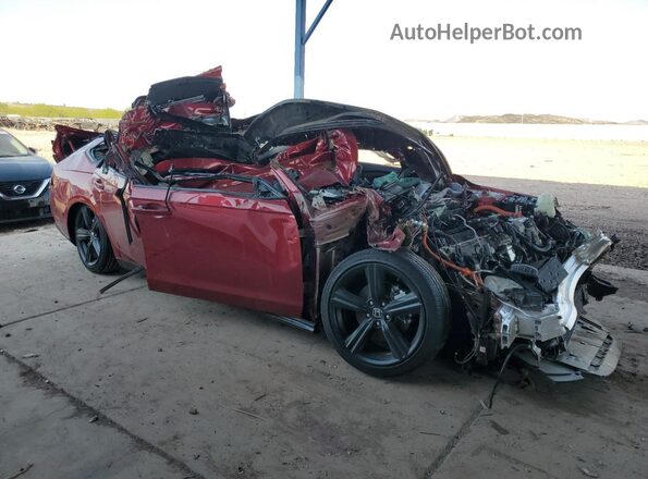 1HGCY2F79SA036953 2025 HONDA ACCORD Red Przód prawy