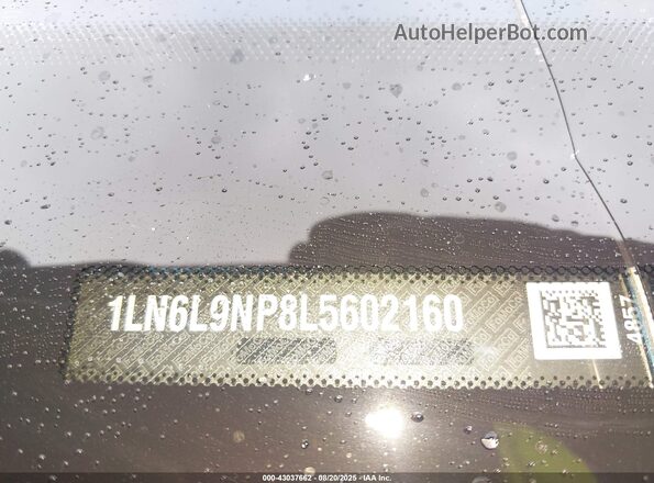 1LN6L9NP8L5602160 2020 LINCOLN CONTINENTA Black 