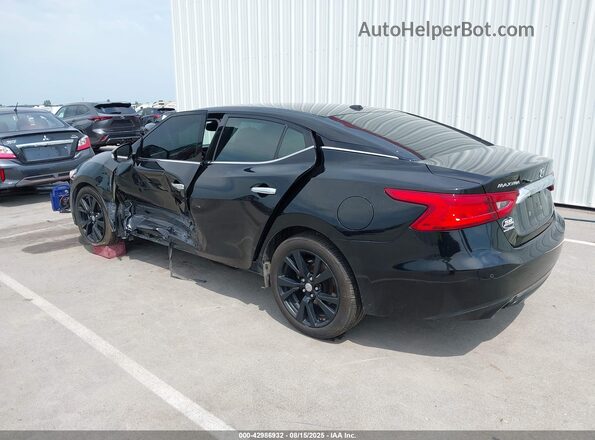 1N4AA6AP2JC369593 2018 NISSAN MAXIMA Black Tył lewy