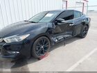 2018 Nissan Maxima 3.5 Sv Black vin: 1N4AA6AP2JC369593