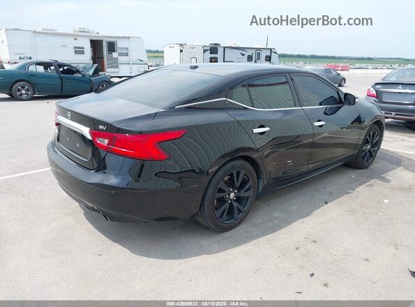 1N4AA6AP2JC369593 2018 NISSAN MAXIMA Black Tył prawy