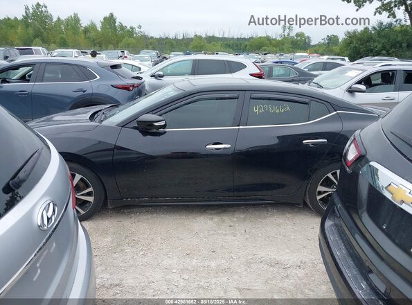 1N4AA6AP2JC405685 2018 NISSAN MAXIMA Черный Панорамный вид салона 360°