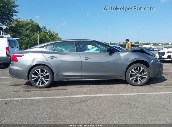 1N4AA6AP2JC406125 2018 NISSAN MAXIMA Gray Vista interior trasera