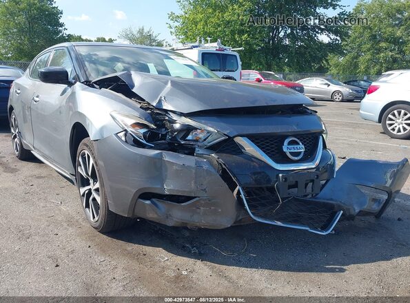 1N4AA6AP2JC406125 2018 NISSAN MAXIMA Gray Delantero derecho