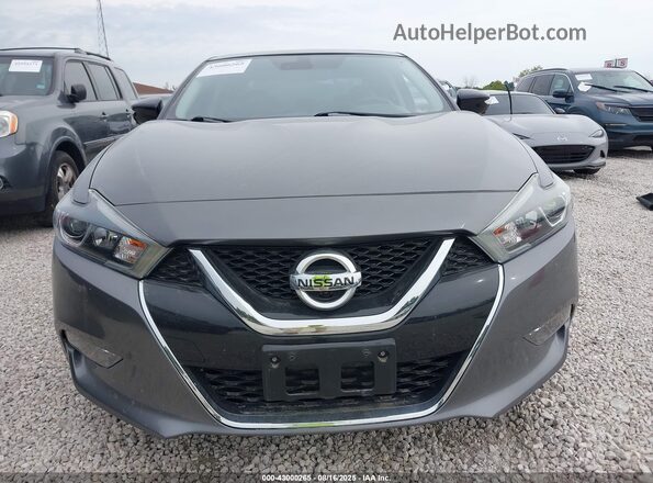 1N4AA6AP3JC394812 2018 NISSAN MAXIMA Серый Вид панели приборов