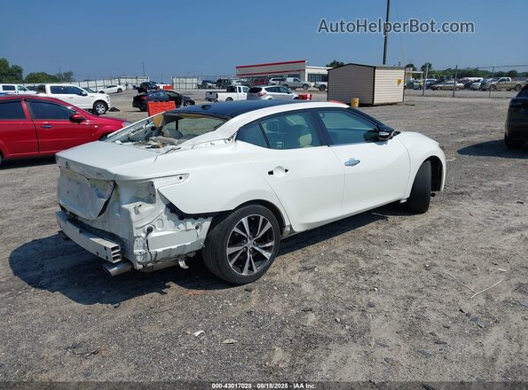 1N4AA6AP6JC397428 2018 NISSAN MAXIMA White Trasero derecho