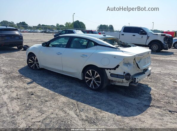 1N4AA6AP6JC397428 2018 NISSAN MAXIMA White Trasero izquierdo