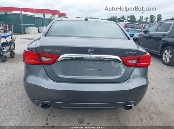 1N4AA6AP8JC368674 2018 NISSAN MAXIMA Gray 