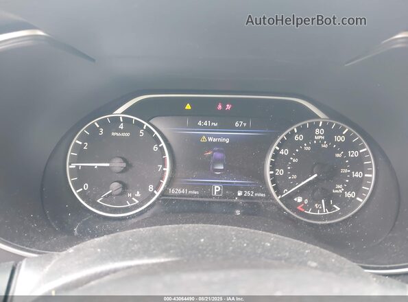 1N4AA6AP8JC368674 2018 NISSAN MAXIMA Gray Widok tylnych siedzeń