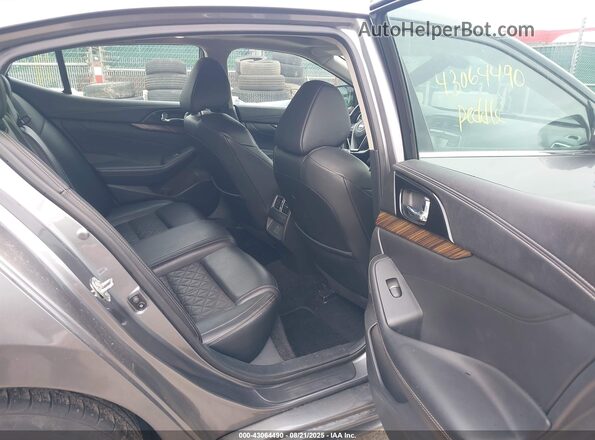 1N4AA6AP8JC368674 2018 NISSAN MAXIMA Gray Widok naklejki z numerem VIN