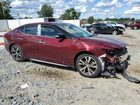 2018 Nissan Maxima 3.5s Burgundy vin: 1N4AA6APXJC400038