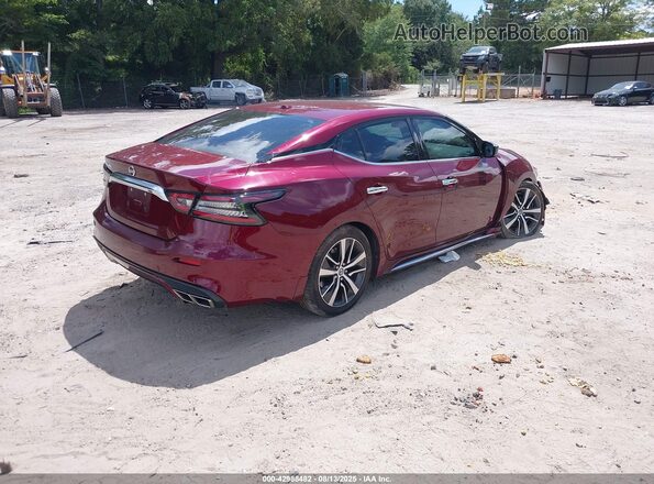 1N4AA6BV2LC365639 2020 NISSAN MAXIMA Burgundy Tył prawy