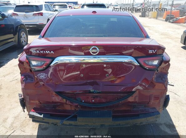1N4AA6CV1MC503784 2021 NISSAN MAXIMA Maroon 