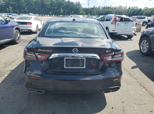 1N4AA6CV4MC511975 2021 NISSAN MAXIMA Black უკანა ხედი