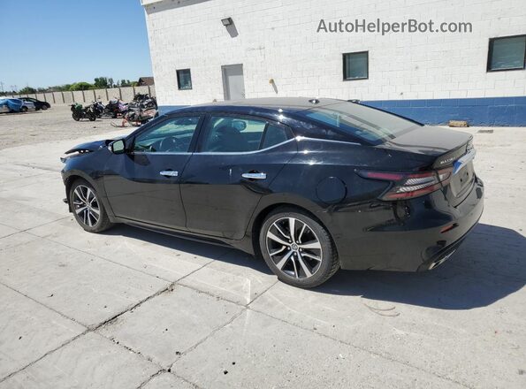 1N4AA6CV5MC508969 2021 NISSAN MAXIMA Черный Задняя левая четверть